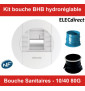Atlantic - Kit bouche BHB hygroréglable - 10/40 80G - Bouches sanitaires Ø80mm 10 à 40m³/h - Réf : 542576