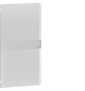 Hager - Porte opaque pour coffret vega largeur 18 modules hauteur 4 rangées VZ418P
