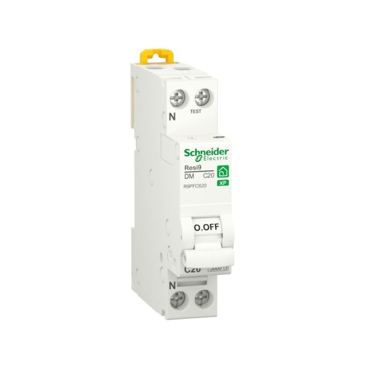 SCHNEIDER - LOT - DISJONCTEUR RESI9 XP (à VIS) - 20A - VIS/VIS - R9PFC620x12