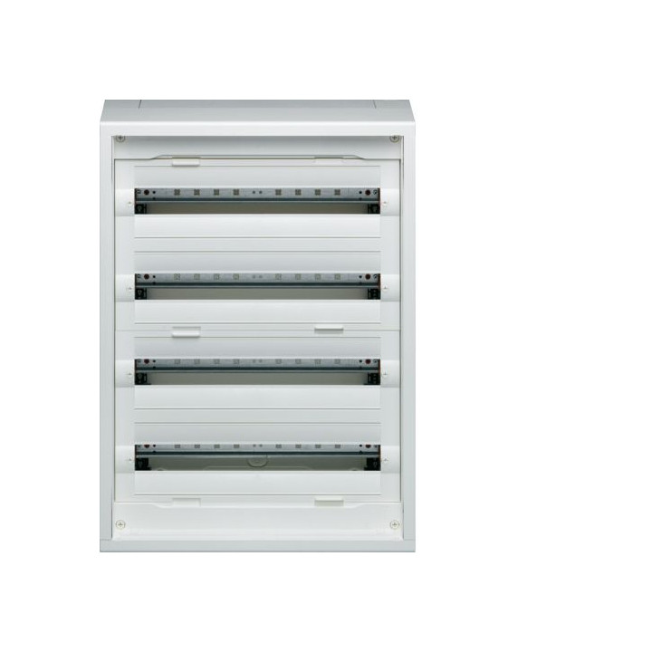 Hager - Coffret, NewVegaD, 750x550x193mm, saillie, 4 rangées 24mod, 96 modules - FD42DN