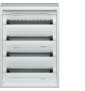 Hager - Coffret, NewVegaD, 750x550x193mm, saillie, 4 rangées 24mod, 96 modules - FD42DN